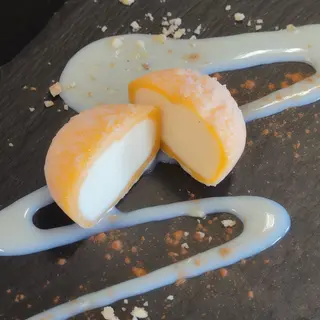 Mochi Tarta queso frambuesa
