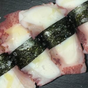 Bandeja 4 niguiris pulpo