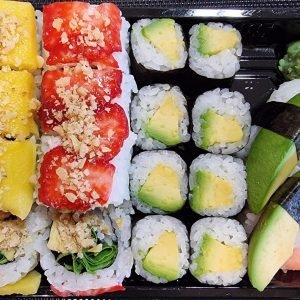 Bandeja Sushi Vegetariana (18 piezas)